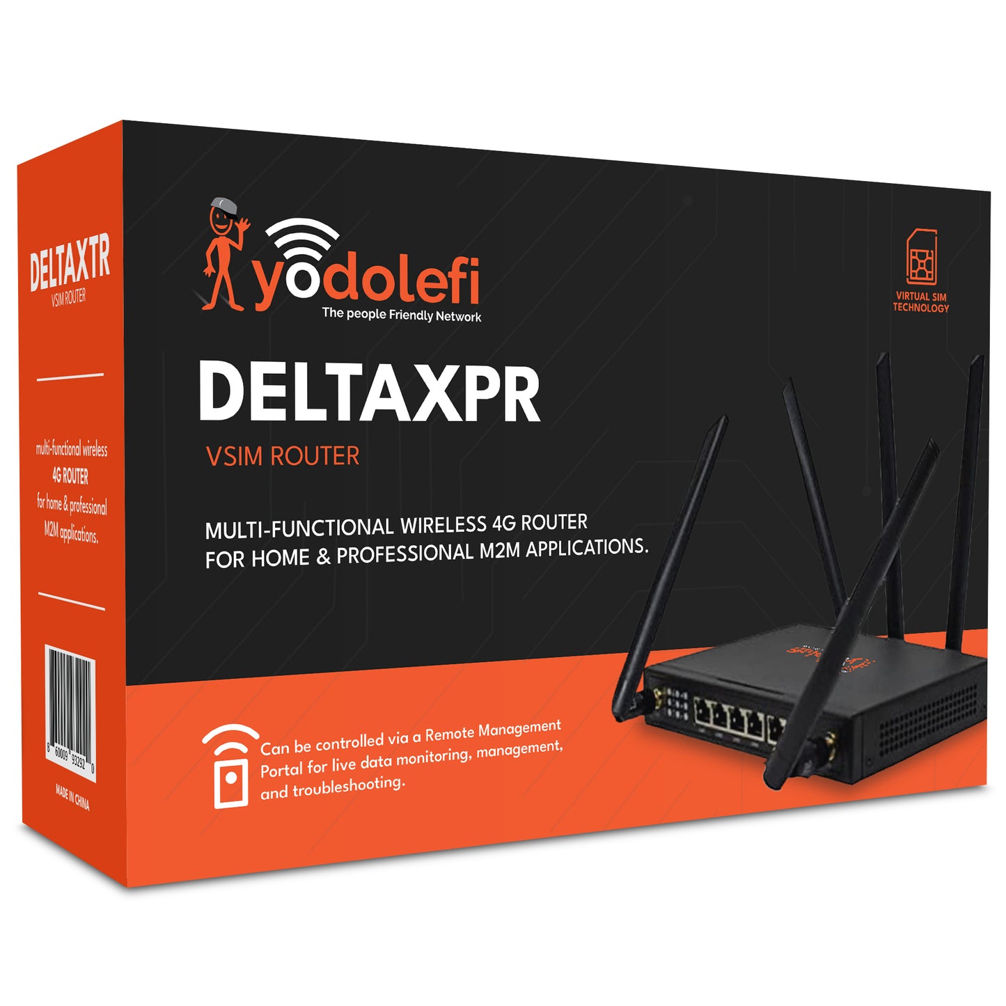 YodoleFi DeltaXPR vSIM Router
