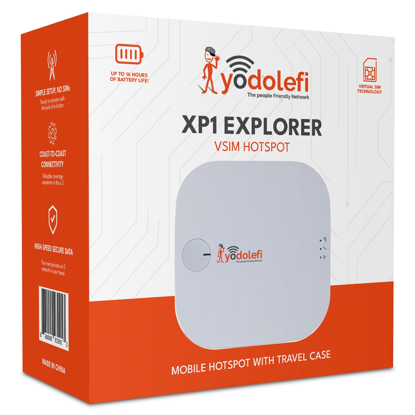 YodoleFi XP1 Explorer vSIM Hotspot